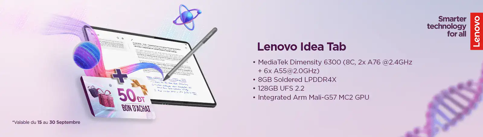 Tablette Lenovo IdeaTab chez Sig Shop