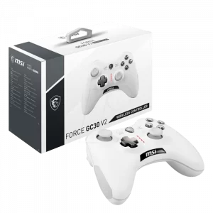 Manette Gamer MSI Force GC20 V2 Filaire Blanc – S10-04G0020-EC4 sigshop