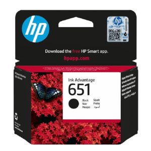 Cartouche d'encre HP d'origine 651 Noir