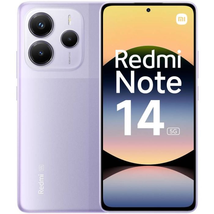 Smartphone Xiaomi Redmi Note 14 5G 8Go 256Go - Lavender Purple