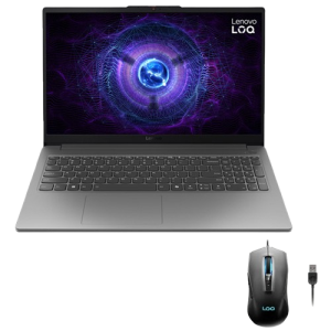 PC Portable Gamer LENOVO LOQ 15IAX9E i5 12è Gén 16Go RTX 3050 (83LK006VFG)