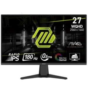 Ecran Gaming MSI MAG 275QF 27" WQHD IPS 180 Hz