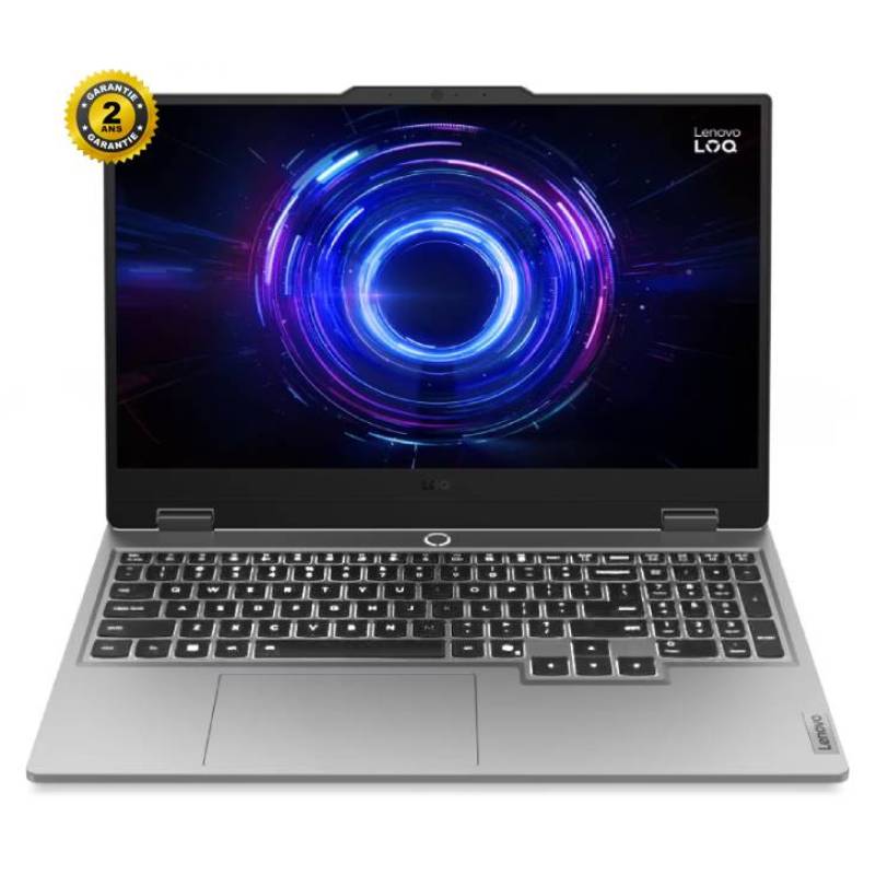 PC Portable Gamer LENOVO LOQ 15IRX10 i7 13è Gén 16Go RTX 5050 (83JE00WCFG)