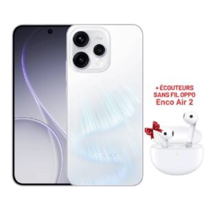 Smartphone OPPO Reno 15 5G 12Go 512Go - Blanc Aurore