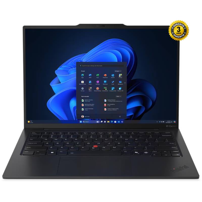 PC Portable LENOVO ThinkPad X1 Carbon Gen 13 Ultra 7 265U 64Go 1To SSD - Noir