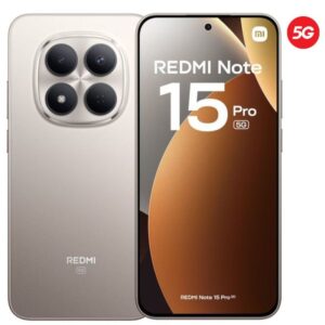 Smartphone Xiaomi Redmi Note 15 Pro 5G 8Go 256Go - Titanium