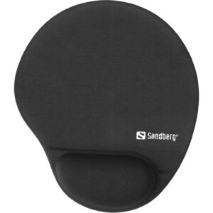 Tapis de souris Gamer Sandberg AVEC SUPPORT DE POIGNET 520-37 – Noir