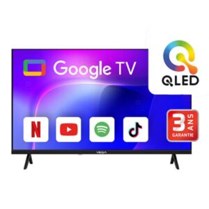 Tv VEGA 75" Smart Qled FHD Avec Récepteur Intégré - Noir