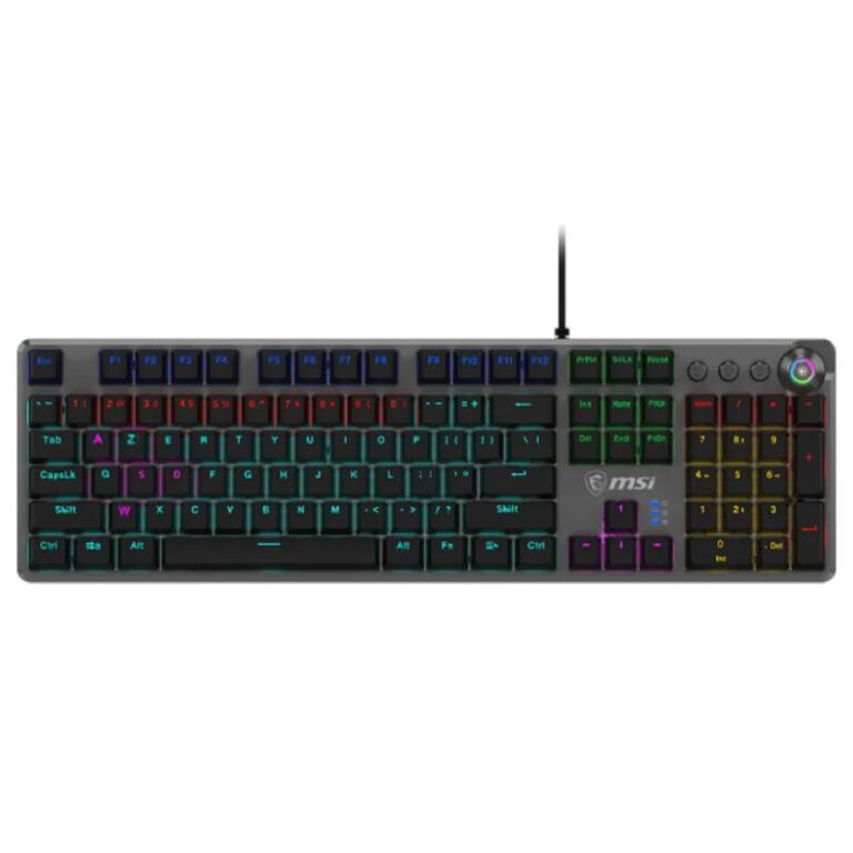 Clavier Mécaniques Gamer Filaire MSI FORGE GK310 AZERTY - Noir - Sig Shop