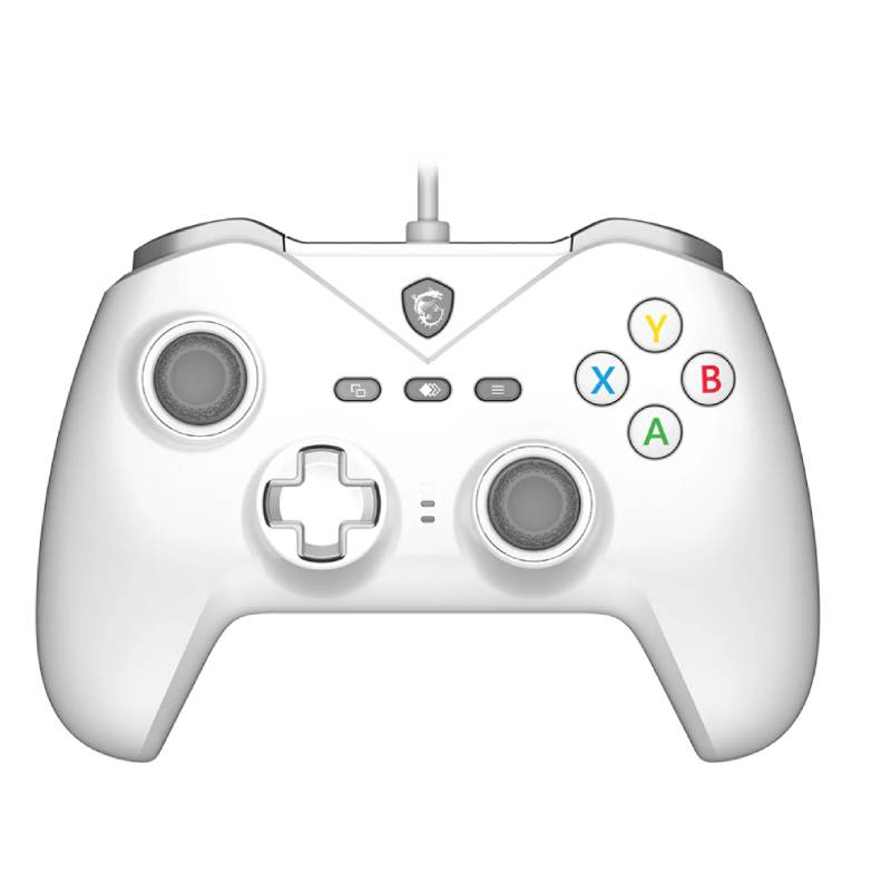 Manette de Jeu Filaire MSI FORCE GC200 - Blanc