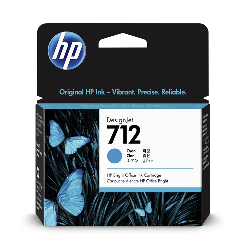 Cartouche d’encre d’origine HP 712 – Cyan - HP