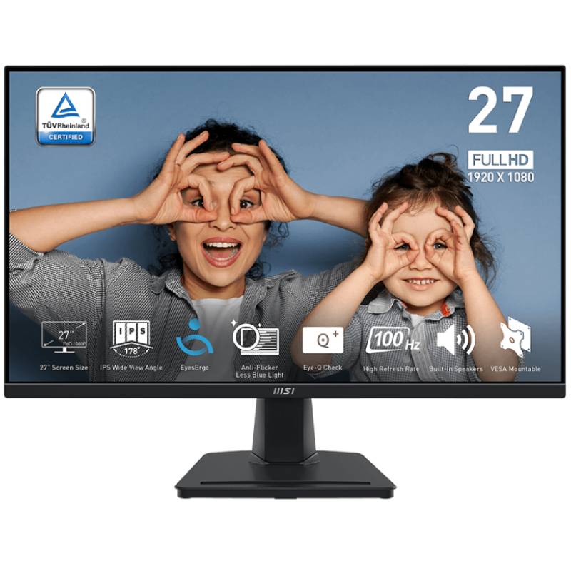MSI PRO MP275Q 27′′ WQHD IPS 100 Hz
